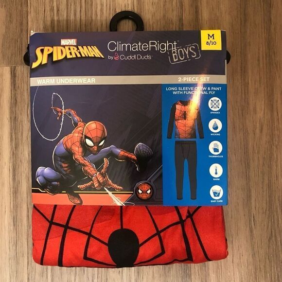 Spiderman Climate Right Warm Underwear Set - Picture 2 of 5
